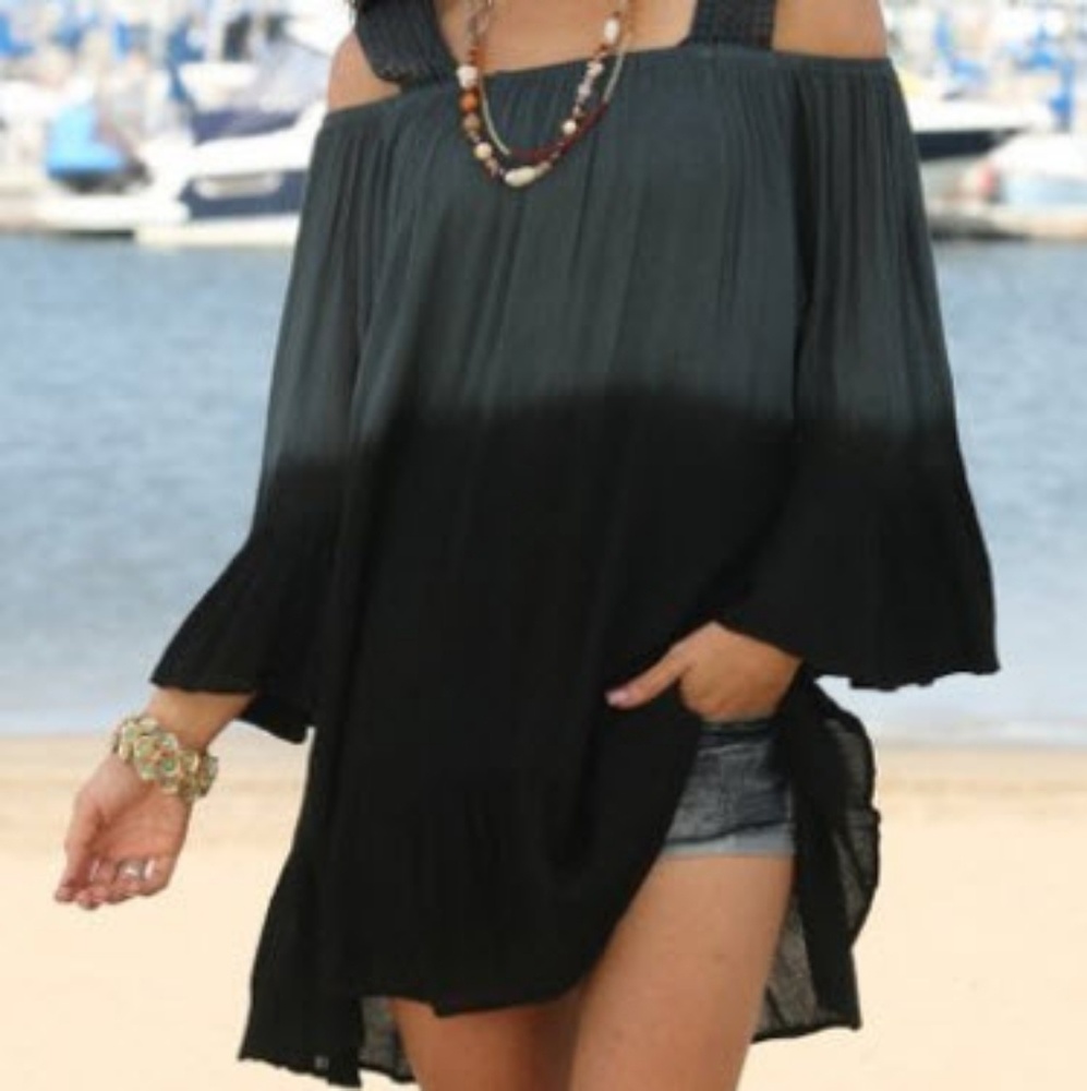 Off-Shoulder Tunic